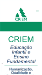 Mobile Screenshot of criem.com.br
