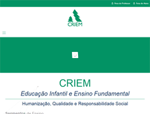 Tablet Screenshot of criem.com.br